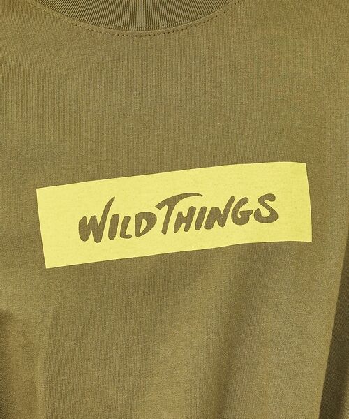 ABAHOUSE / アバハウス Tシャツ | 【WILDTHINGS / ワイルドシングス】BOX LOGO TEE / ボッ | 詳細12