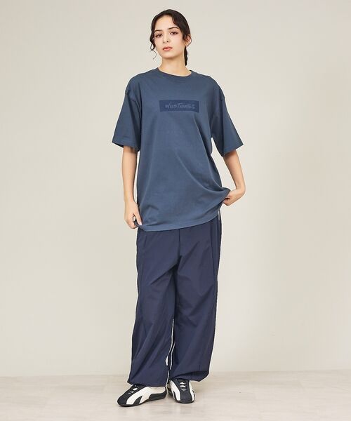 ABAHOUSE / アバハウス Tシャツ | 【WILDTHINGS / ワイルドシングス】BOX LOGO TEE / ボッ | 詳細15