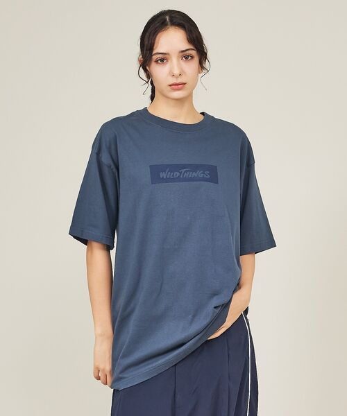 ABAHOUSE / アバハウス Tシャツ | 【WILDTHINGS / ワイルドシングス】BOX LOGO TEE / ボッ | 詳細17