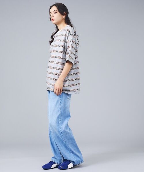 ABAHOUSE / アバハウス Tシャツ | 【PENDLETON/ペンドルトン】Jacquard Tee / ジャガード 総 | 詳細1