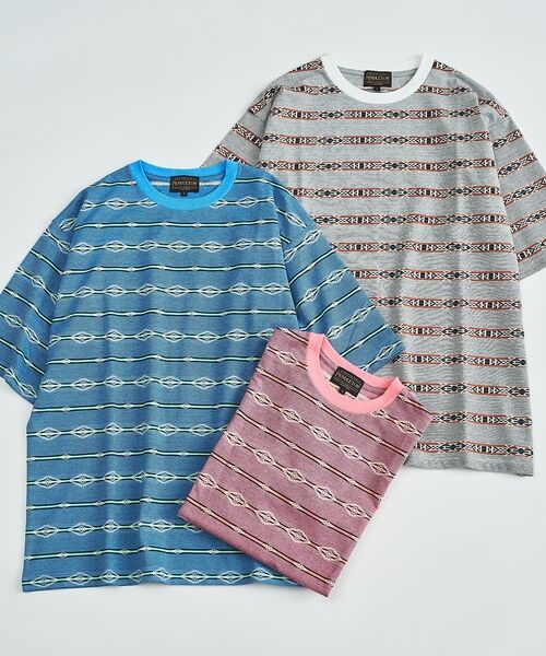 ABAHOUSE / アバハウス Tシャツ | 【PENDLETON/ペンドルトン】Jacquard Tee / ジャガード 総 | 詳細11