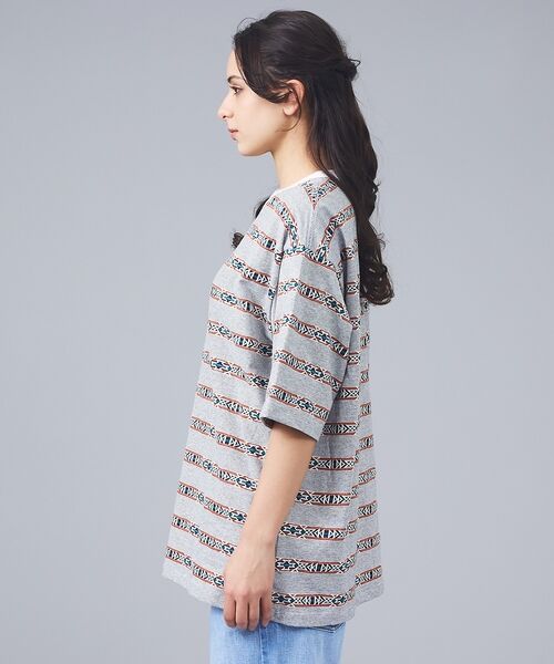 ABAHOUSE / アバハウス Tシャツ | 【PENDLETON/ペンドルトン】Jacquard Tee / ジャガード 総 | 詳細2