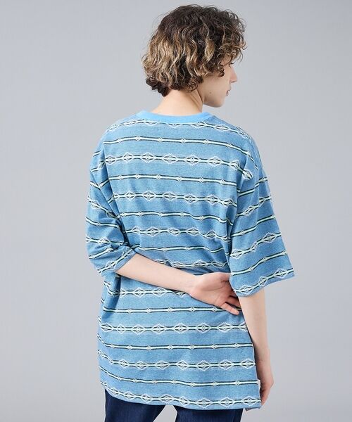 ABAHOUSE / アバハウス Tシャツ | 【PENDLETON/ペンドルトン】Jacquard Tee / ジャガード 総 | 詳細9