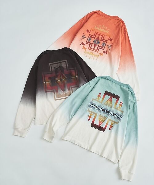 ABAHOUSE / アバハウス Tシャツ | 【PENDLETON / ペンドルトン】Gradation dye /グラデーシ | 詳細4
