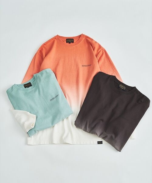 ABAHOUSE / アバハウス Tシャツ | 【PENDLETON / ペンドルトン】Gradation dye /グラデーシ | 詳細6