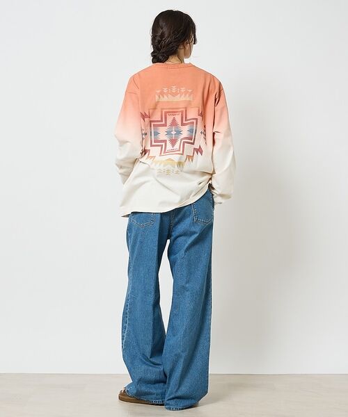 ABAHOUSE / アバハウス Tシャツ | 【PENDLETON / ペンドルトン】Gradation dye /グラデーシ | 詳細20