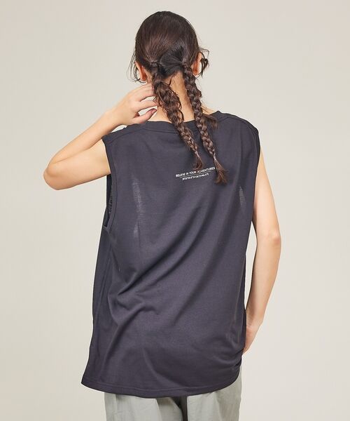 ABAHOUSE / アバハウス キャミソール・チューブトップ | 【NANGA/ナンガ】DRY MIX TANK TOP /ロゴプリント 吸汗速乾 | 詳細25