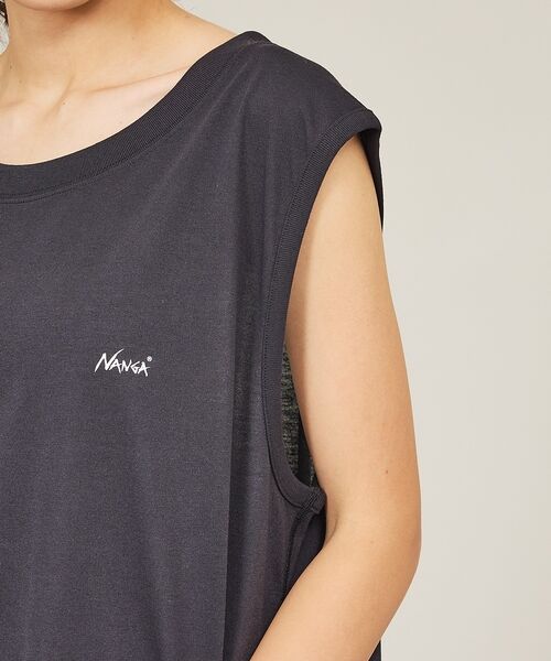 ABAHOUSE / アバハウス キャミソール・チューブトップ | 【NANGA/ナンガ】DRY MIX TANK TOP /ロゴプリント 吸汗速乾 | 詳細30