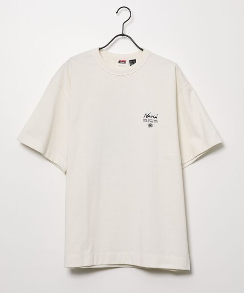 ABAHOUSE / アバハウス Tシャツ | 【NANGA / ナンガ】Back Flower Print T-Shirt / | 詳細10