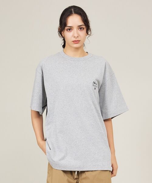 ABAHOUSE / アバハウス Tシャツ | 【NANGA / ナンガ】Back Flower Print T-Shirt / | 詳細11