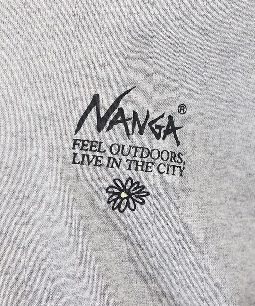 ABAHOUSE / アバハウス Tシャツ | 【NANGA / ナンガ】Back Flower Print T-Shirt / | 詳細17