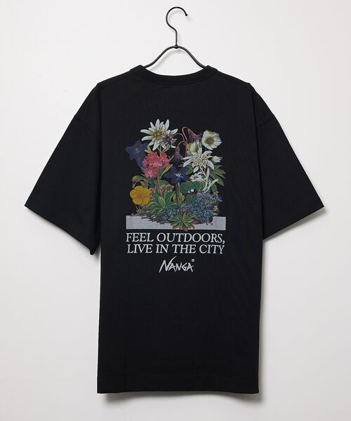 ABAHOUSE / アバハウス Tシャツ | 【NANGA / ナンガ】Back Flower Print T-Shirt / | 詳細22