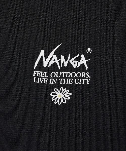 ABAHOUSE / アバハウス Tシャツ | 【NANGA / ナンガ】Back Flower Print T-Shirt / | 詳細24