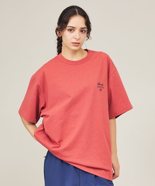 ABAHOUSE / アバハウス Tシャツ | 【NANGA / ナンガ】Back Flower Print T-Shirt / | 詳細29