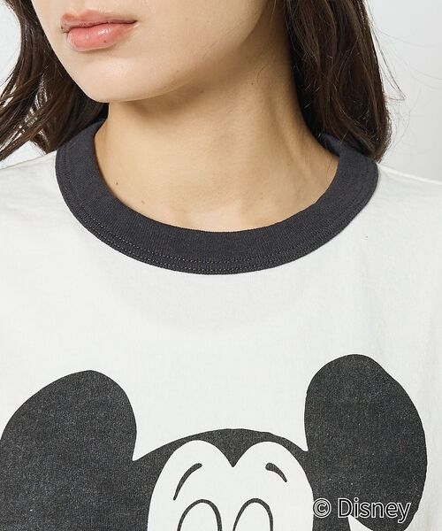 ABAHOUSE / アバハウス Tシャツ | 【JOHNBULL/ジョンブル】MICKEY MOUSE RINGER T/ミッ | 詳細7