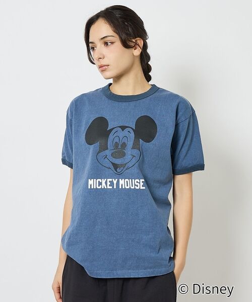 ABAHOUSE / アバハウス Tシャツ | 【JOHNBULL/ジョンブル】MICKEY MOUSE RINGER T/ミッ | 詳細11