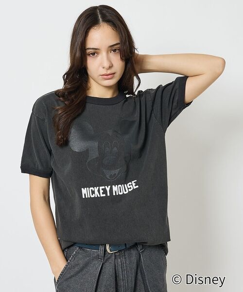 ABAHOUSE / アバハウス Tシャツ | 【JOHNBULL/ジョンブル】MICKEY MOUSE RINGER T/ミッ | 詳細15
