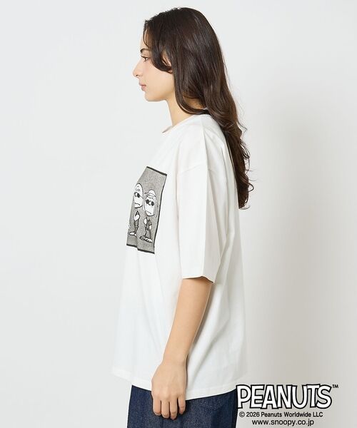 ABAHOUSE / アバハウス Tシャツ | 【JOHNBULL/ジョンブル】PEANUTS SHADE GANGプリントTシ | 詳細5