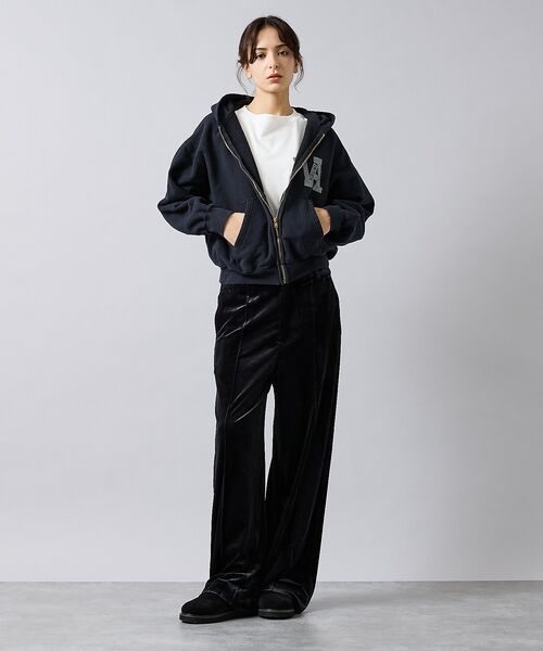 ABAHOUSE / アバハウス パーカー | 【REMI RELIEF / レミ レリーフ】  SP加工 3飛び裏毛 ZIPパ | 詳細11