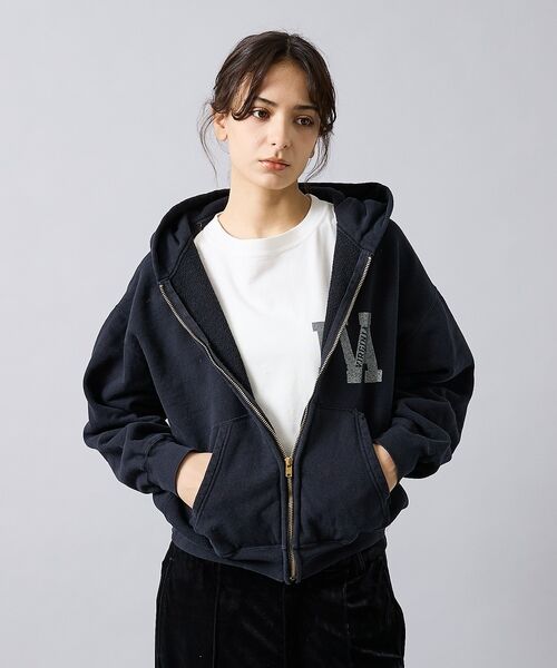 ABAHOUSE / アバハウス パーカー | 【REMI RELIEF / レミ レリーフ】  SP加工 3飛び裏毛 ZIPパ | 詳細12