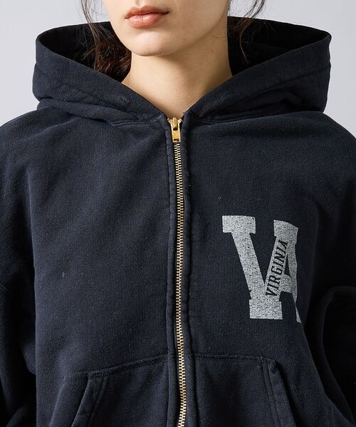 ABAHOUSE / アバハウス パーカー | 【REMI RELIEF / レミ レリーフ】  SP加工 3飛び裏毛 ZIPパ | 詳細15