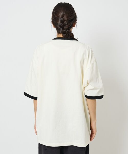 ABAHOUSE / アバハウス Tシャツ | 【POLeR/ポーラー】リンガーTシャツ / 61MCV0057 / ユニセック | 詳細5