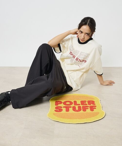 ABAHOUSE / アバハウス Tシャツ | 【POLeR/ポーラー】リンガーTシャツ / 61MCV0057 / ユニセック | 詳細9