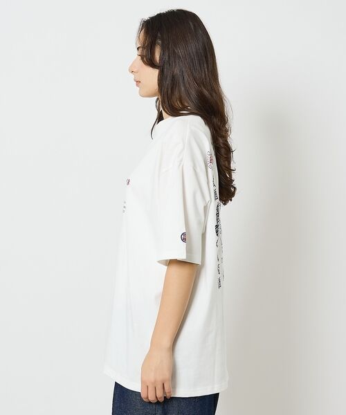 ABAHOUSE / アバハウス Tシャツ | 【YOIDORE/ヨイドレ】 酒愛好家　刺繍Tシャツ/SAKE ネオンプリントＴ | 詳細8