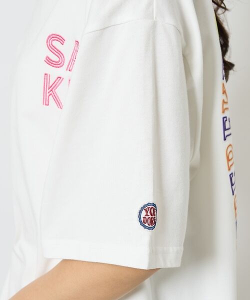 ABAHOUSE / アバハウス Tシャツ | 【YOIDORE/ヨイドレ】 酒愛好家　刺繍Tシャツ/SAKE ネオンプリントＴ | 詳細30