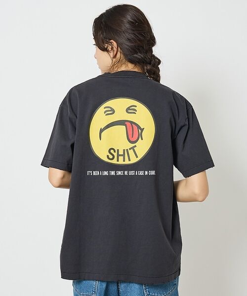 ABAHOUSE / アバハウス Tシャツ | 【JACKSON MATISSE / ジャクソンマティス×HANDTEX / ハ（ブラック系その他1）