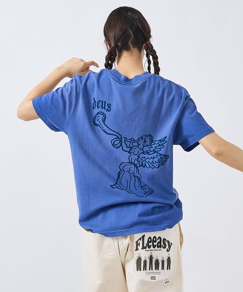 ABAHOUSE / アバハウス Tシャツ | 【Deus Ex Machina / デウスエクスマキナ】HonkTee / 半（ネイビー）