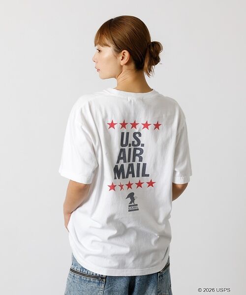 ABAHOUSE / アバハウス Tシャツ | 【GOOD ROCK SPEED / グッドロックスピード】USPS/U.S.M（ホワイト系その他1）