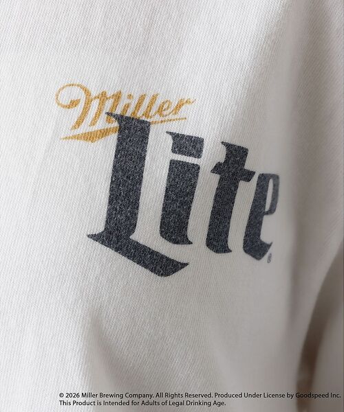 ABAHOUSE / アバハウス Tシャツ | 【GOOD ROCK SPEED/グッドロックスピード】Miller Lite | 詳細12