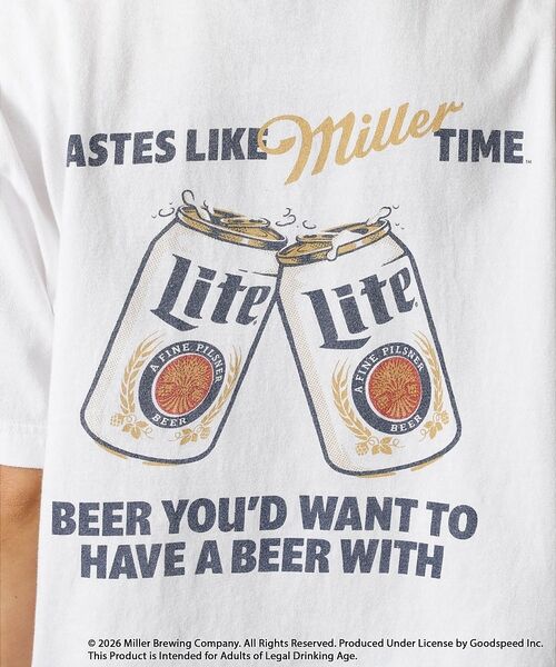 ABAHOUSE / アバハウス Tシャツ | 【GOOD ROCK SPEED/グッドロックスピード】Miller Lite | 詳細13