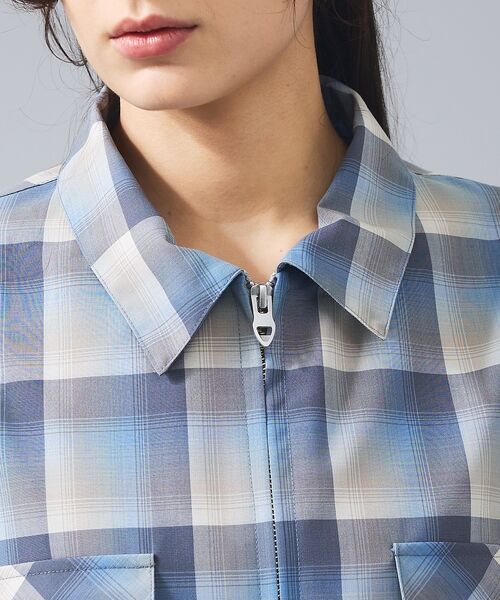 ABAHOUSE / アバハウス ブルゾン | 【PENDLETON/ペンドルトン】Zip Shirt Jacket/オンブレー | 詳細4