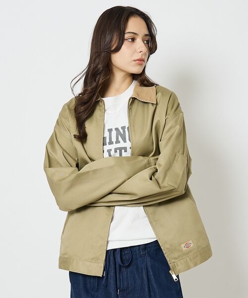 ABAHOUSE / アバハウス ブルゾン | 【Dickies / ディッキーズ】Twill Eisenhower Jacke | 詳細3