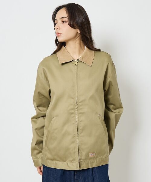 ABAHOUSE / アバハウス ブルゾン | 【Dickies / ディッキーズ】Twill Eisenhower Jacke | 詳細4