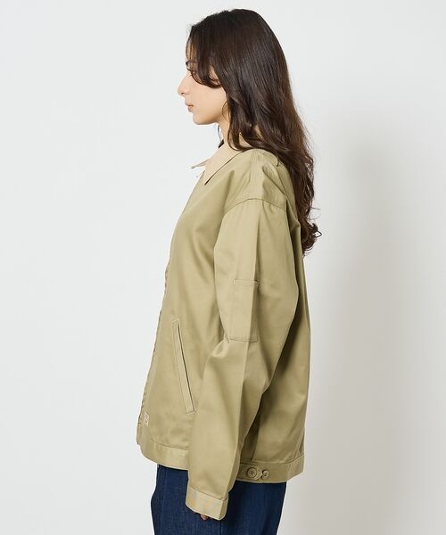 ABAHOUSE / アバハウス ブルゾン | 【Dickies / ディッキーズ】Twill Eisenhower Jacke | 詳細5