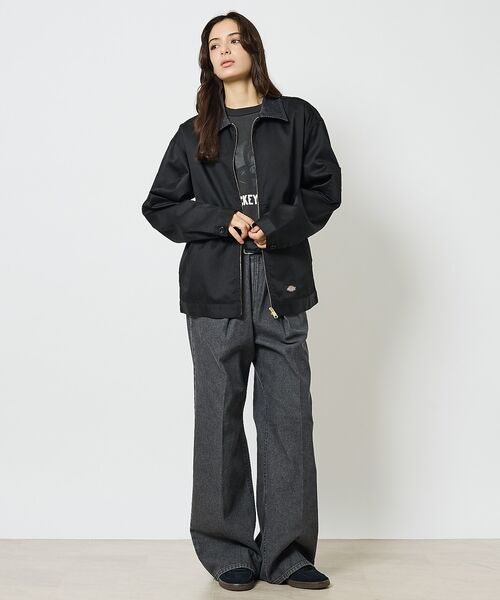ABAHOUSE / アバハウス ブルゾン | 【Dickies / ディッキーズ】Twill Eisenhower Jacke | 詳細13