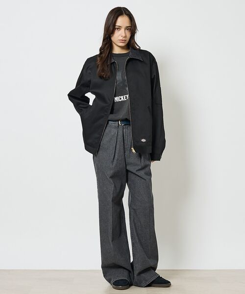 ABAHOUSE / アバハウス ブルゾン | 【Dickies / ディッキーズ】Twill Eisenhower Jacke | 詳細14