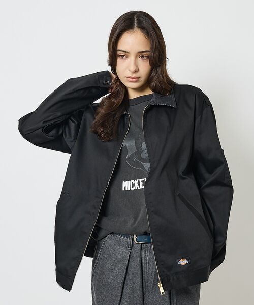 ABAHOUSE / アバハウス ブルゾン | 【Dickies / ディッキーズ】Twill Eisenhower Jacke | 詳細15