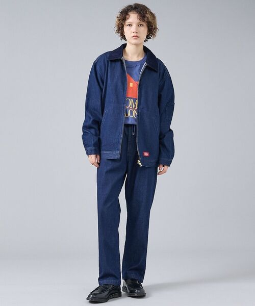 ABAHOUSE / アバハウス ブルゾン | 【Dickies / ディッキーズ】DENIM Eisenhower Jacke | 詳細4