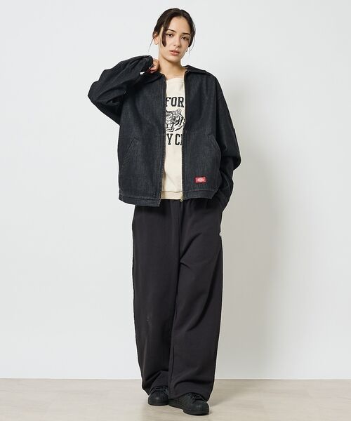 ABAHOUSE / アバハウス ブルゾン | 【Dickies / ディッキーズ】DENIM Eisenhower Jacke | 詳細1