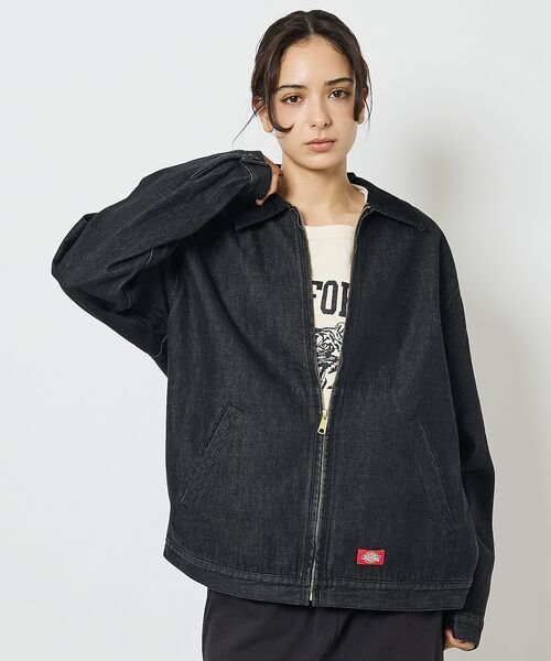 ABAHOUSE / アバハウス ブルゾン | 【Dickies / ディッキーズ】DENIM Eisenhower Jacke | 詳細6