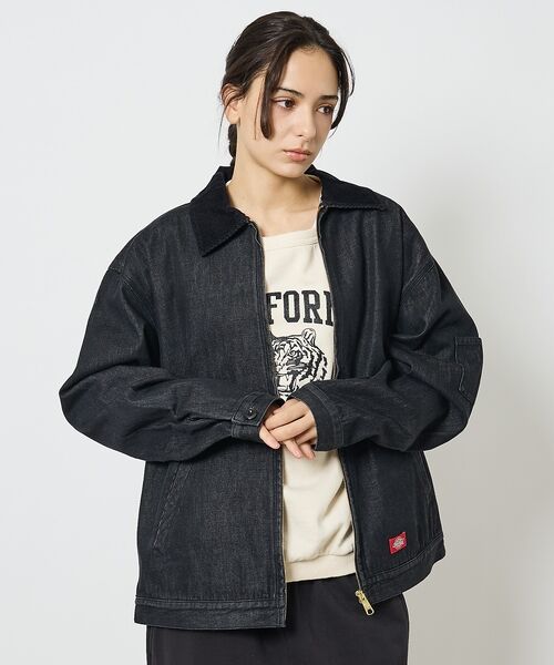 ABAHOUSE / アバハウス ブルゾン | 【Dickies / ディッキーズ】DENIM Eisenhower Jacke | 詳細7