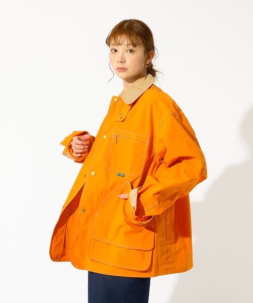 ABAHOUSE / アバハウス テーラードジャケット | 自社限定【L.L.Bean/エルエルビーン】Bean’s Field Coat/（オレンジ）