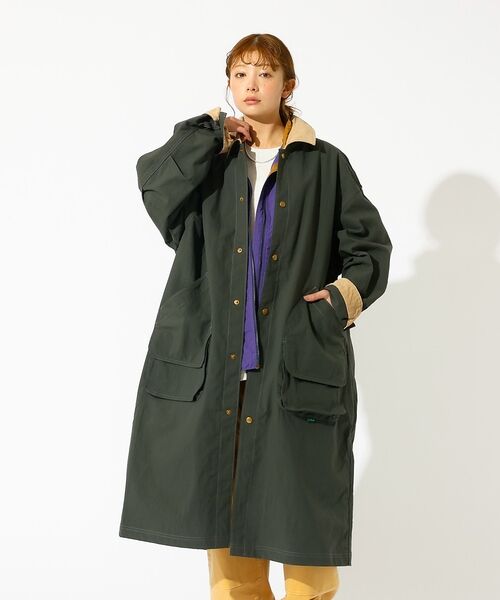 ABAHOUSE / アバハウス ブルゾン | 自社限定【L.L.Bean/エルエルビーン】Beans Long Field/フ（カーキ）