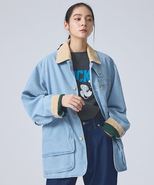 ABAHOUSE / アバハウス テーラードジャケット | 自社限定【L.L.BEAN /エルエルビーン】Beans  Denim Fiel（ブルー）