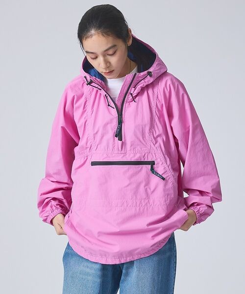 ABAHOUSE / アバハウス ブルゾン | 自社限定【L.L.Bean/エルエルビーン】Milo Anorak：アノラックパ（ピンク）