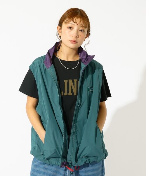 ABAHOUSE / アバハウス ブルゾン | 【L.L.Bean / エルエルビーン】  Roxbury Vest／ロックスベ（グリーン）